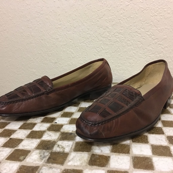 BRUNO MAGI CROCODILE DRIVING SHOES 10 M main image 8